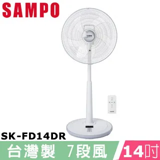 SAMPO 聲寶14吋桌立扇 電風扇SK-FD14VT【14吋/機械式/三段風速】 歷史價格詳細信息