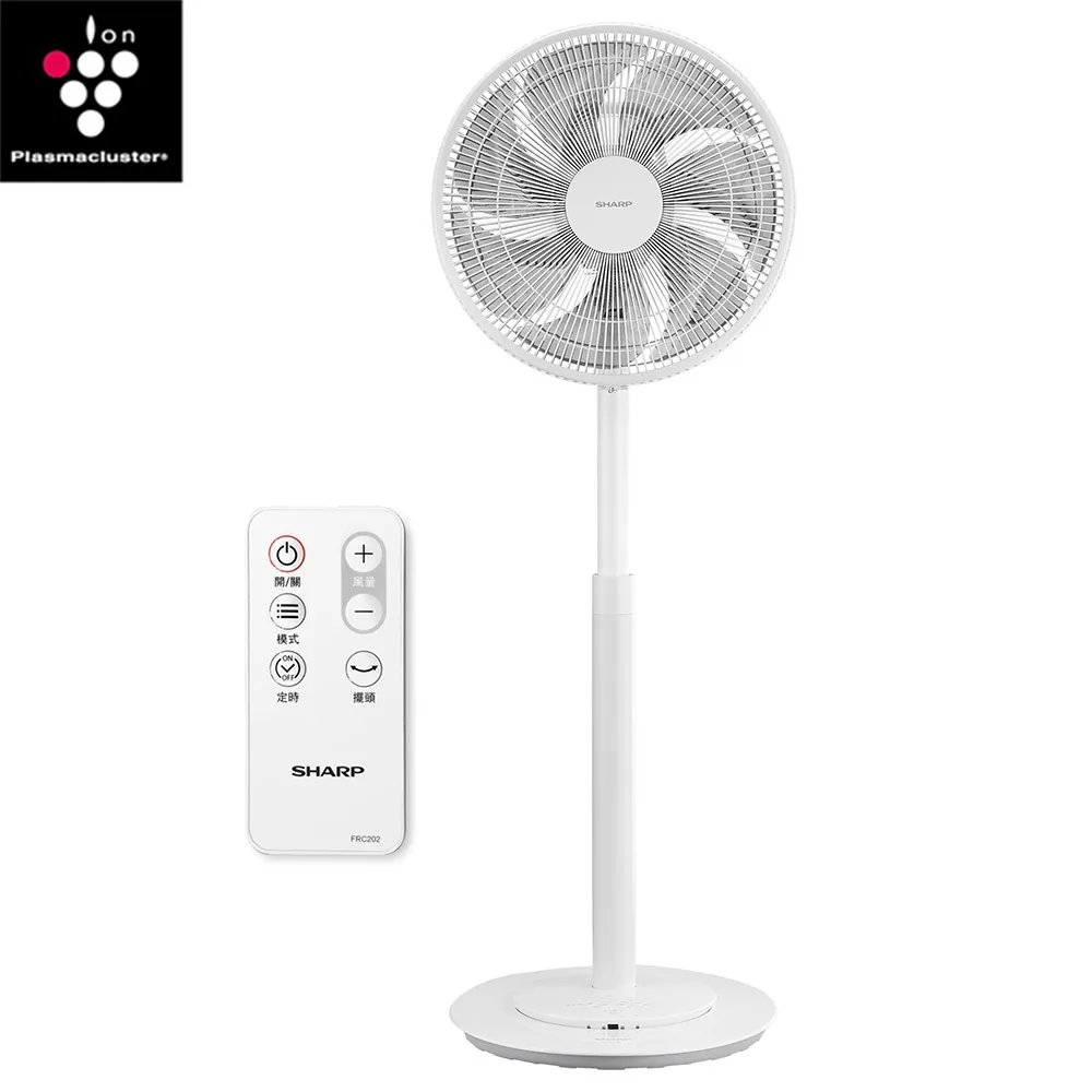 【SHARP】夏普 14吋電扇 自動除菌離子DC直流馬達立扇 PJ-H14PGC 電風扇 歷史價格詳細信息