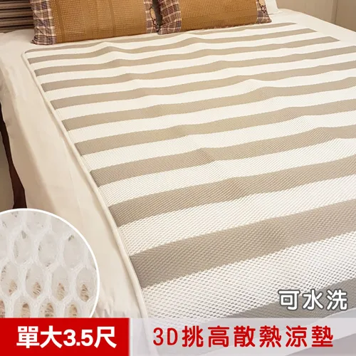 【凱蕾絲帝】3D挑高透氣《可水洗》散熱嬰兒涼墊30*45(嬰兒枕*1)不含床-小恐龍派對 歷史價格詳細信息