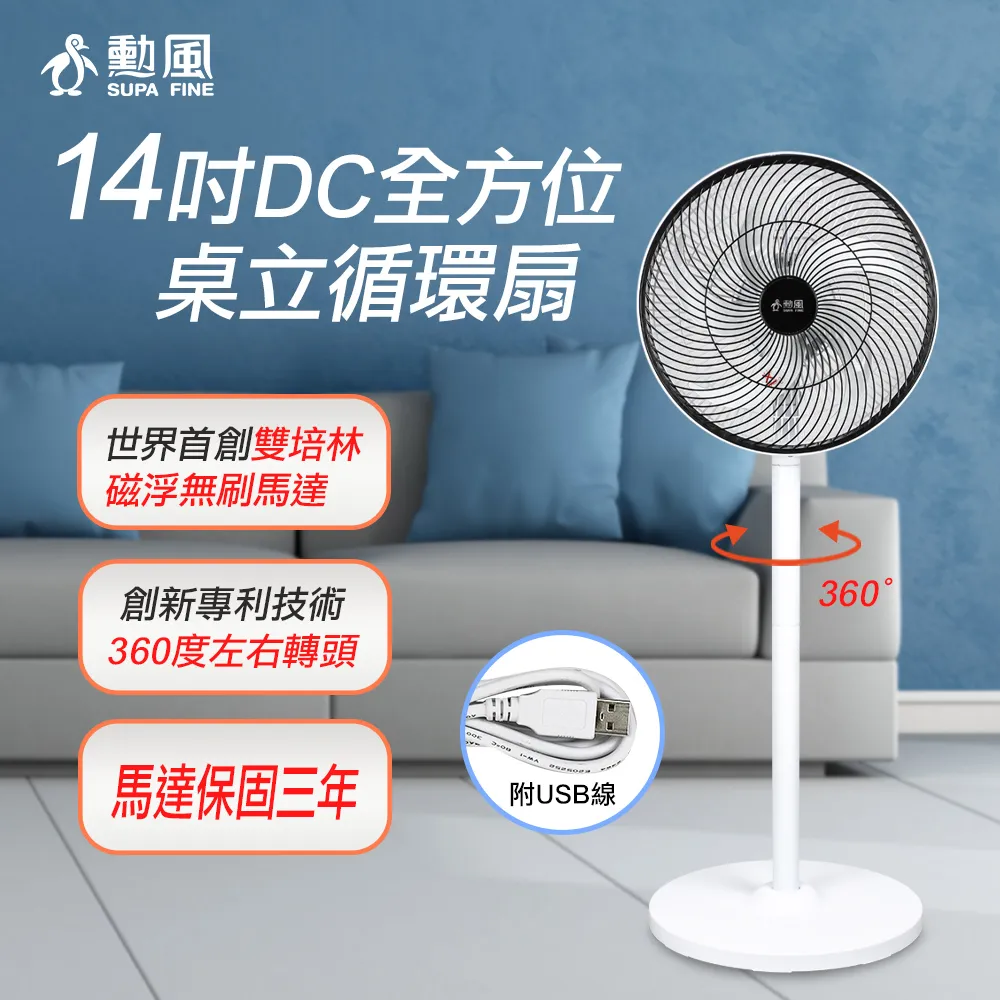 【勳風】DC桌夾壁掛扇/USB可外接行動電源小風扇(BHF-S0010) 歷史價格詳細信息