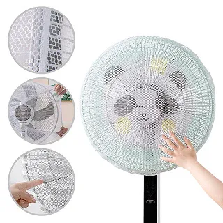 電風扇防塵罩塔扇全包立式落地扇通用收納網罩家用防灰套保護罩子 歷史價格詳細信息