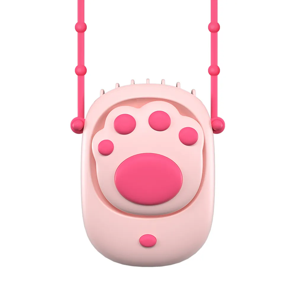 Timo 棉花糖貓爪掌上吹風扇/立扇-奶油黃 歷史價格詳細信息