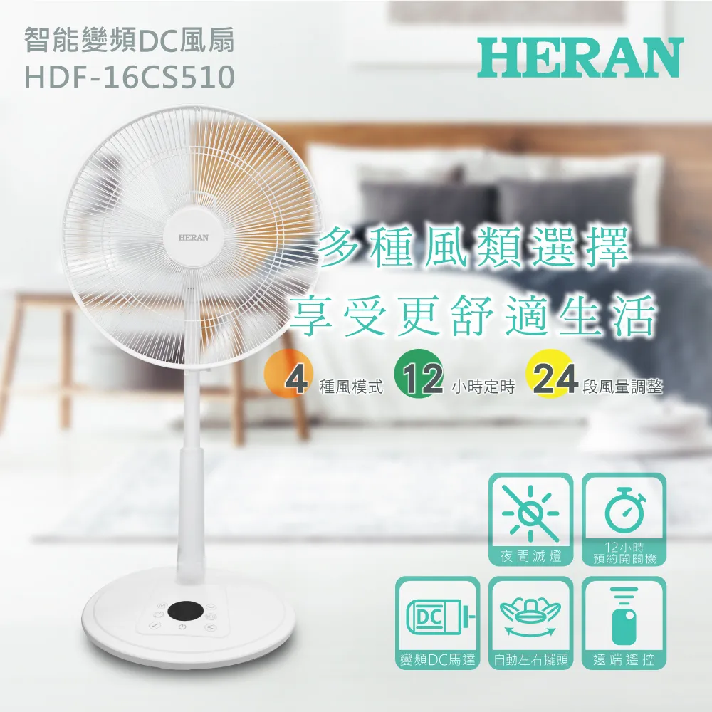 禾聯 HERAN 16吋智能變頻 DC 風扇 HDF-16AH510  神腦生活 歷史價格詳細信息