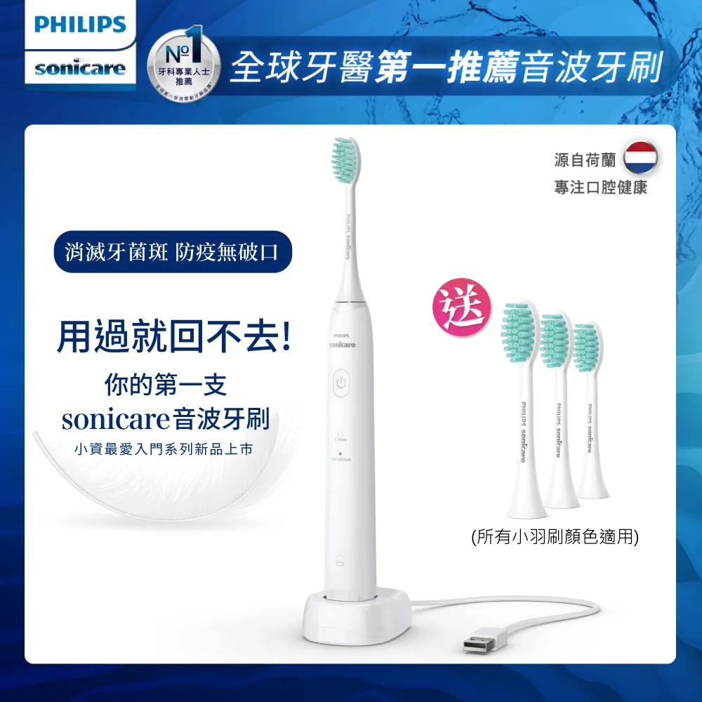 飛利浦刷頭HX2023(5支裝）(適用HX2421/HX2482/HX2491) 歷史價格詳細信息