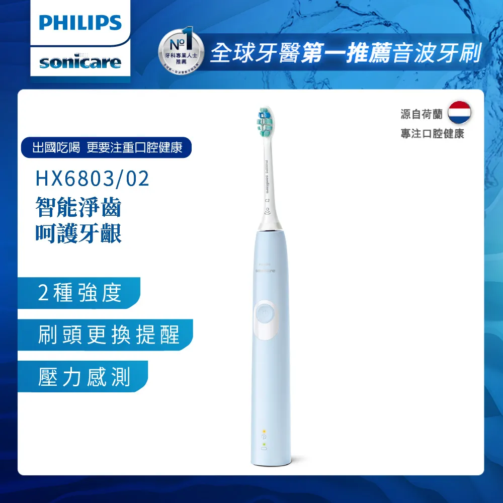 【PHILIPS 飛利浦】Sonicare ProtectiveClean 智能護齦音波震動牙刷HX6803/02 (雙入組) 歷史價格詳細信息