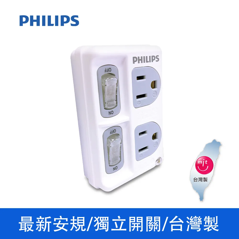 PHILIPS CHP3020W 2開2插電腦壁插兩入 歷史價格詳細信息