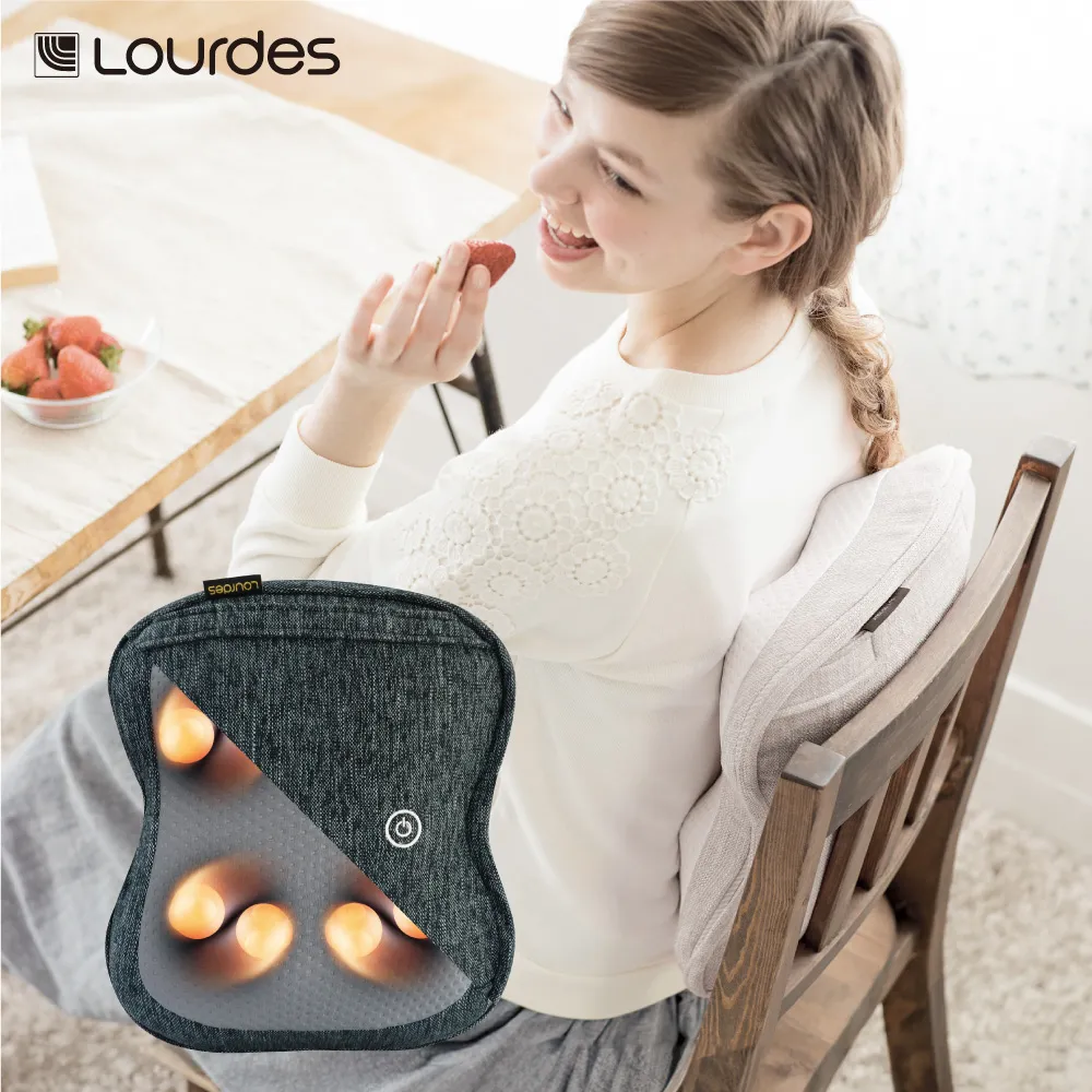 Lourdes日式溫熱揉捏薄型按摩抱枕(粉色)258spk 歷史價格詳細信息