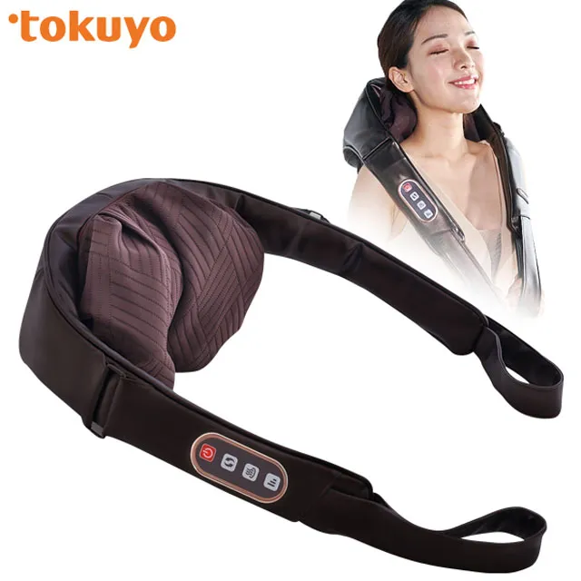 【tokuyo】肩頸鬆PLUS肩頸按摩器+煥眼冷熱眼部氣壓按摩器(TH-535+TS-183) 歷史價格詳細信息