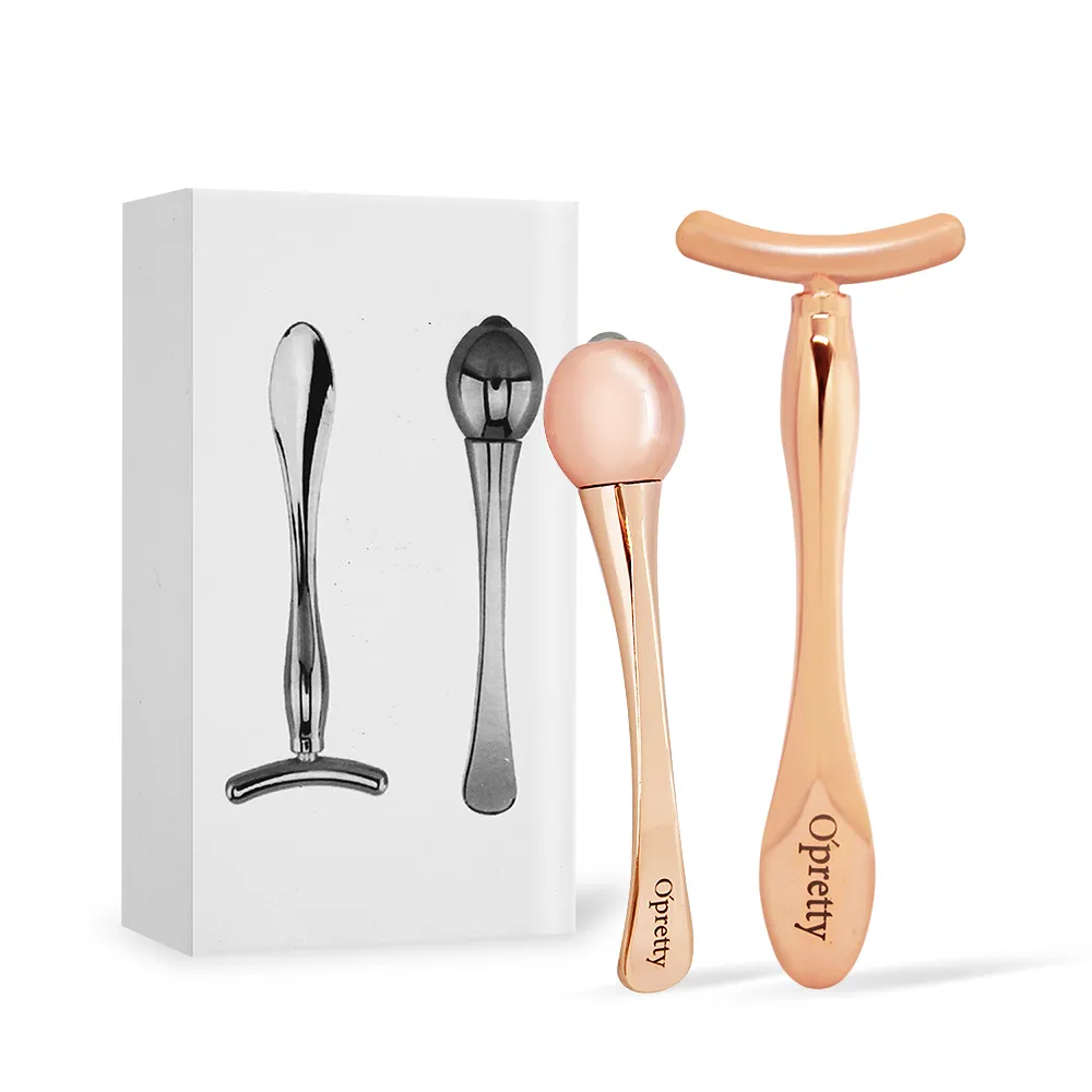 OPretty 歐沛媞 臉部拉提按摩組[T型臉部推推棒+眼部按摩棒-滾珠型] 歷史價格詳細信息