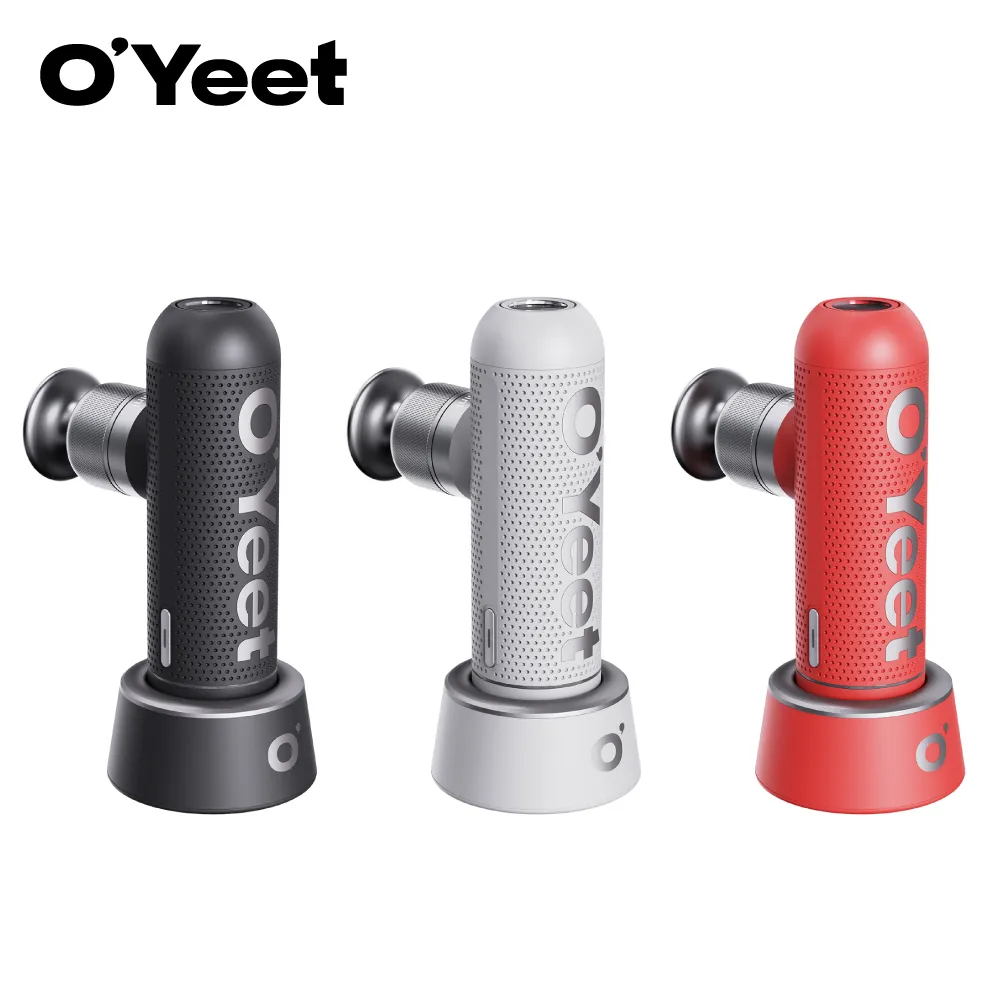 OYeet 便攜型高轉速USB充電按摩槍NEX-紅色 歷史價格詳細信息