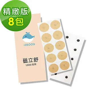 i3KOOS磁立舒-1000高斯(精緻版)磁力貼1包+3200高斯磁力貼1包 歷史價格詳細信息