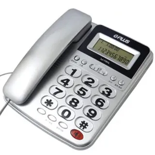 GPLUS LJ-1703 免裝電池 有線電話 來電顯示 大鈴聲 家用電話 大按鍵 市內電話 桌上電話 歷史價格詳細信息