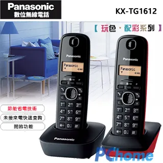 Panasonic DECT 數位無線電話 KX-TG1611 可可黑 歷史價格詳細信息