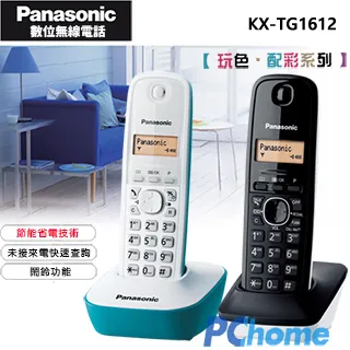 Panasonic DECT 數位無線電話 KX-TG1611 可可黑 歷史價格詳細信息