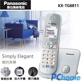 Panasonic DECT 數位無線電話 KX-TG1611 可可黑 歷史價格詳細信息