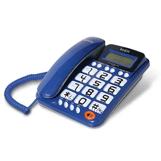 Kolin 歌林 KTP-DS002 大字鍵來電顯示有線電話機(顏色隨機出貨) 歷史價格詳細信息