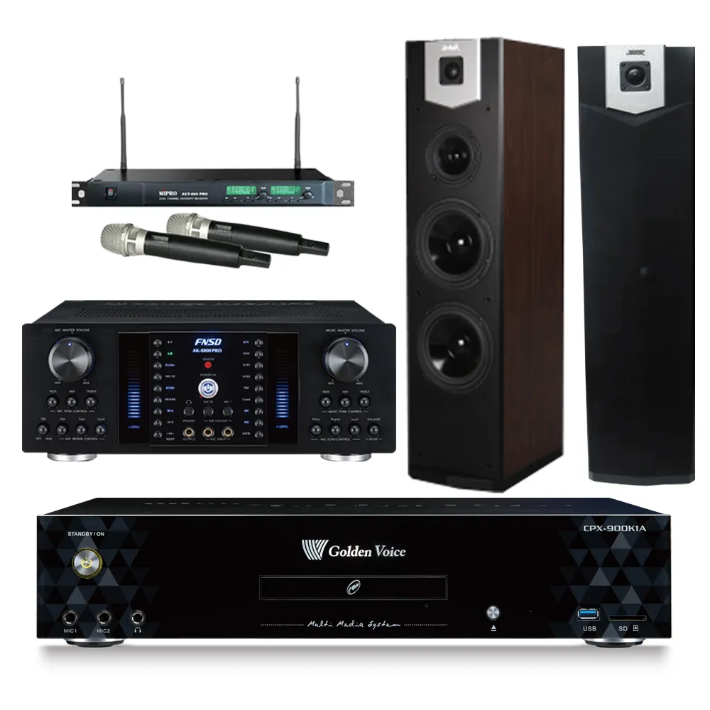 金嗓 CPX-900 K1A伴唱機 6TB+MIPRO ACT-589無線麥克風 歷史價格詳細信息