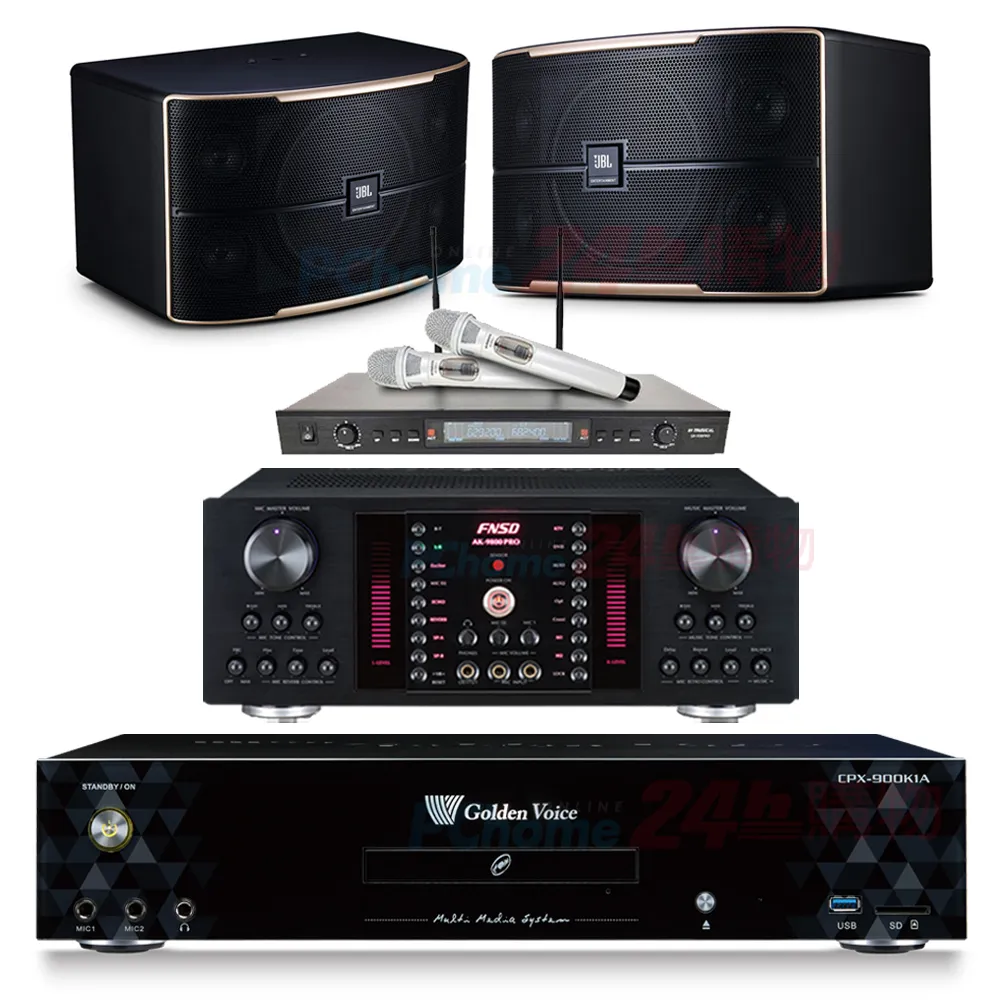 金嗓 CPX-900 K1A伴唱機 4TB+AK-9800PRO擴大機+SR-928PRO無線麥克風+Elac Debut 2.0 DF62喇叭 歷史價格詳細信息