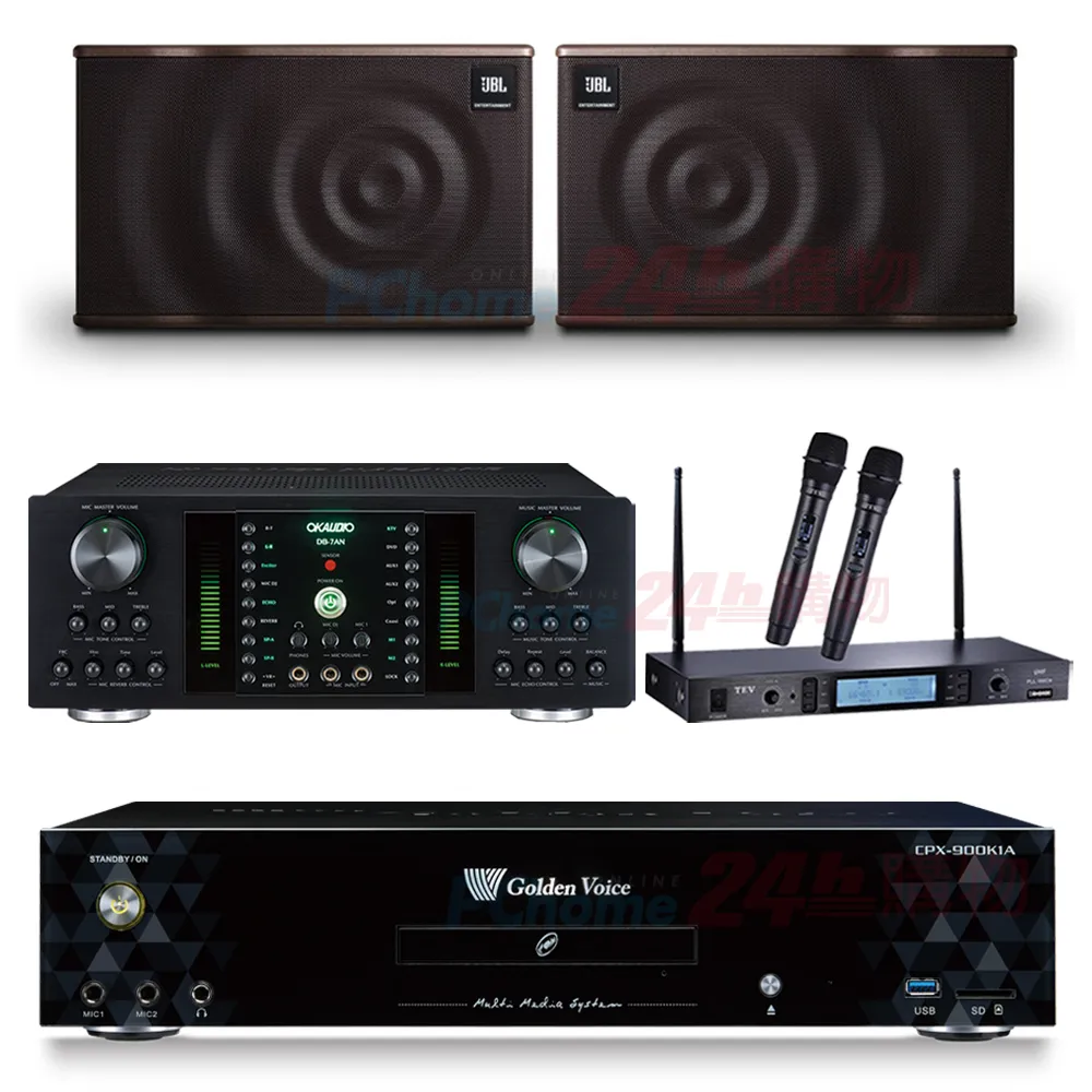 金嗓 CPX-900 K1A伴唱機 4TB+DB-7AN擴大機+JBL VM200無線麥克風+SUGAR SK-600V喇叭 歷史價格詳細信息