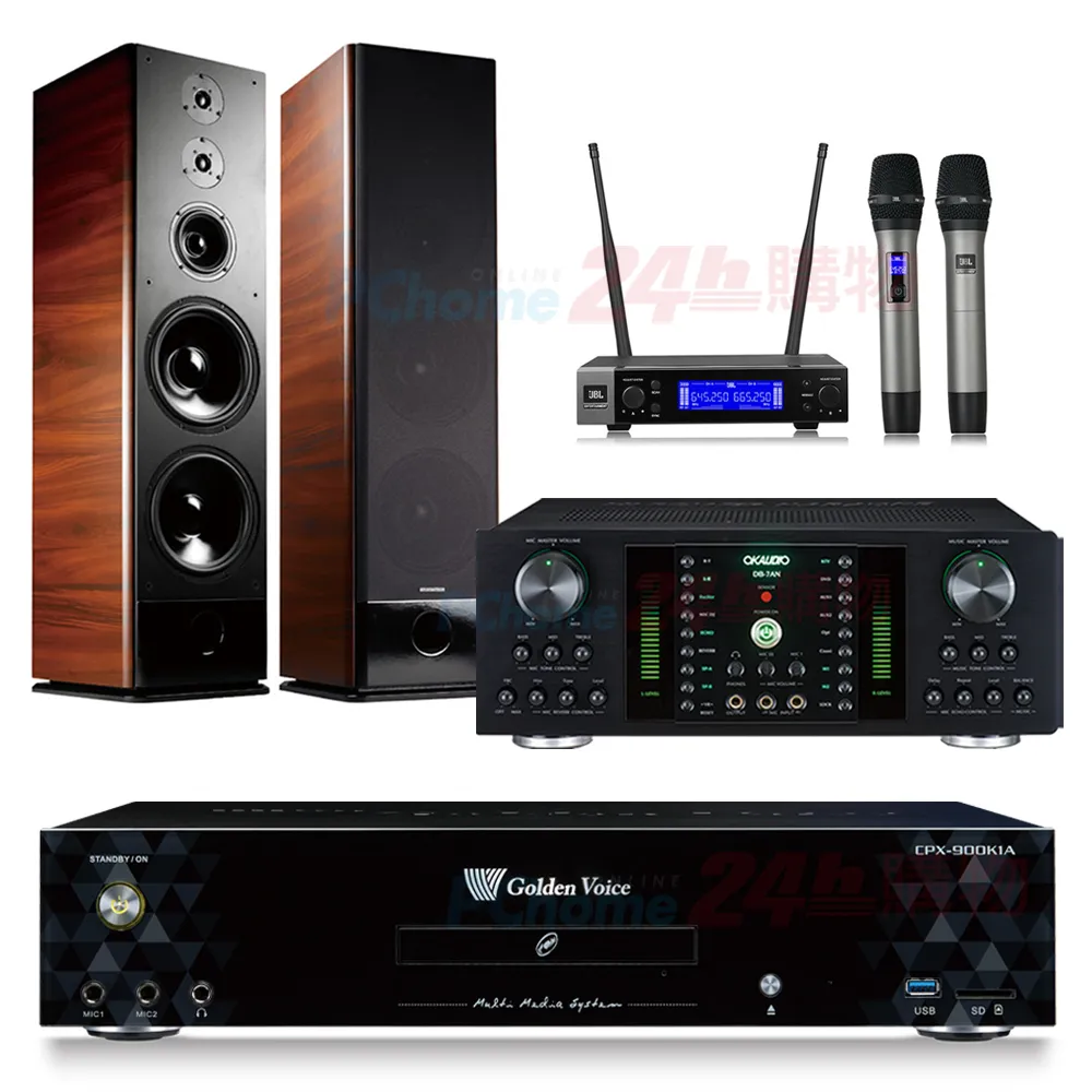 【金嗓】CPX-900 K1A+DB-7AN+JBL VM200+TDF M6(4TB點歌機+擴大機+無線麥克風+落地式喇叭) 歷史價格詳細信息