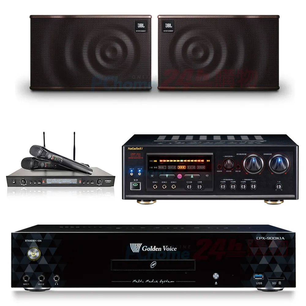 金嗓 CPX-900 K1A伴唱機 4TB+DSP-A1II擴大機+SR-889PRO無線麥克風+Elac Debut 2.0 DF62喇叭 歷史價格詳細信息
