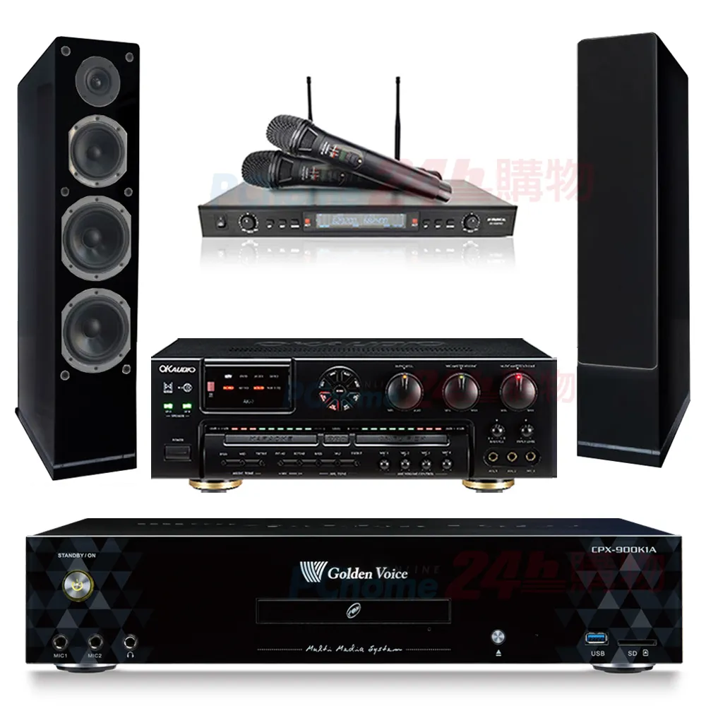 金嗓 CPX-900 K1A伴唱機 4TB+OKAUDIO AK-7擴大機+SR-889PRO無線麥克風+FNSD OK-901B喇叭 歷史價格詳細信息