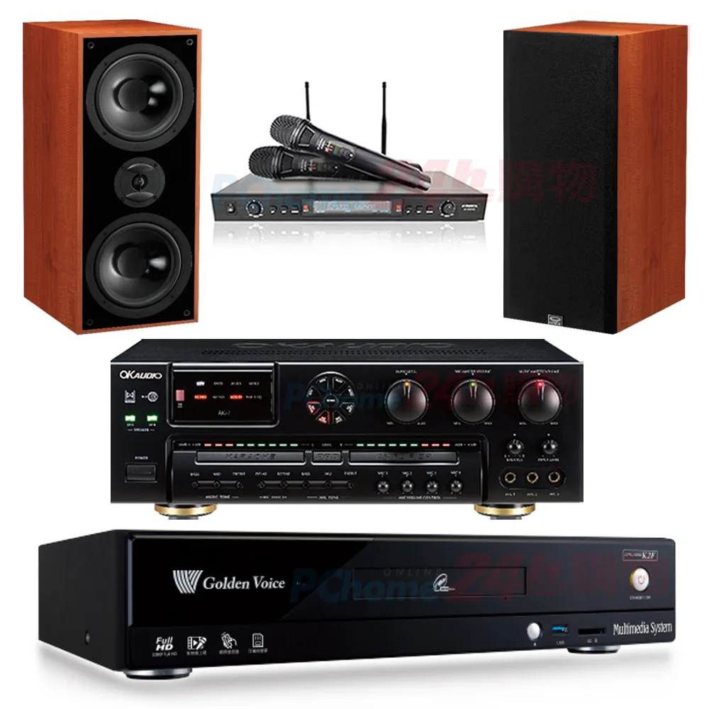 金嗓 CPX-900 K2F伴唱機 4TB+AK-9800PRO擴大機+SR-928PRO無線麥克風+Elac Debut 2.0 DF62喇叭 歷史價格詳細信息