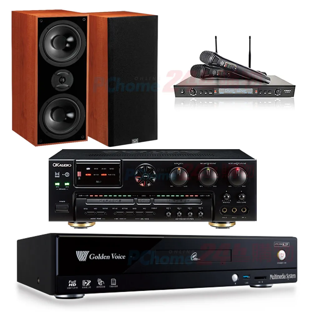 金嗓 CPX-900 K2F伴唱機 4TB+AK-9800PRO擴大機+SR-928PRO無線麥克風+Elac Debut 2.0 DF62喇叭 歷史價格詳細信息