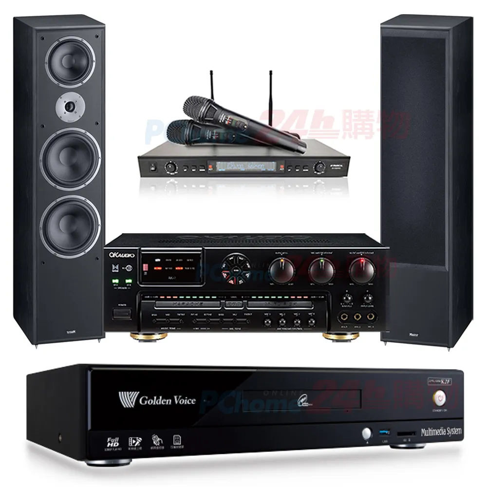 金嗓 CPX-900 K2F伴唱機 4TB+OKAUDIO AK-7擴大機+SR-889PRO無線麥克風+KARABAR KB-4310M喇叭 歷史價格詳細信息