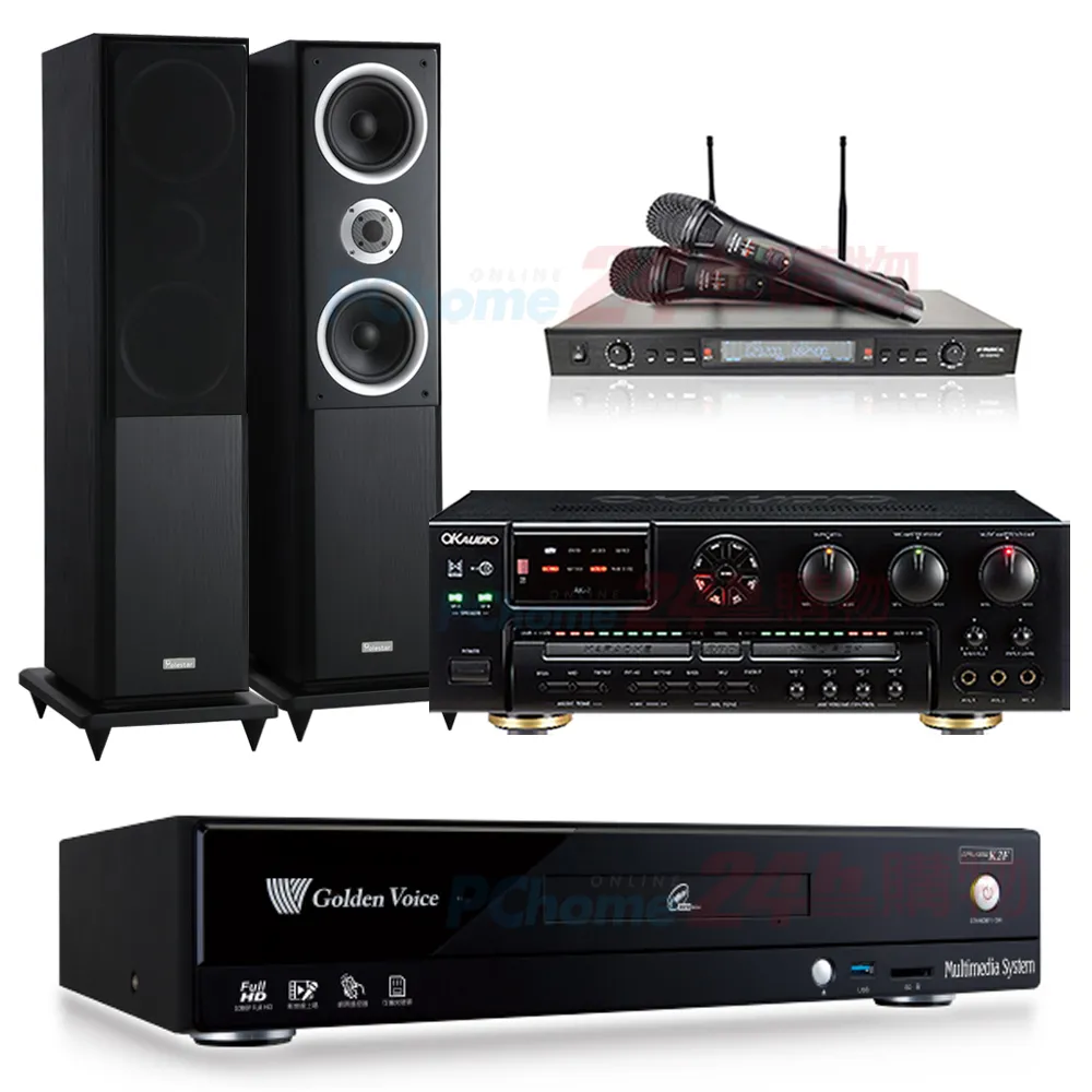 金嗓 CPX-900 K2F伴唱機 4TB+OKAUDIO AK-7擴大機+SR-889PRO無線麥克風+KARABAR KB-4310M喇叭 歷史價格詳細信息