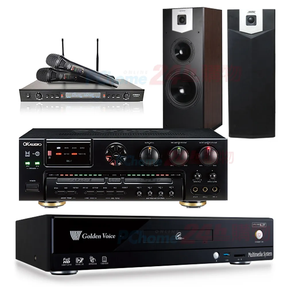 金嗓 CPX-900 K2F伴唱機 4TB+OKAUDIO AK-7擴大機+SR-889PRO無線麥克風+KARABAR KB-4310M喇叭 歷史價格詳細信息