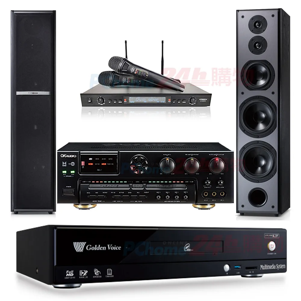 金嗓 CPX-900 K2F伴唱機 4TB+OKAUDIO AK-7擴大機+SR-889PRO無線麥克風+KARABAR KB-4310M喇叭 歷史價格詳細信息