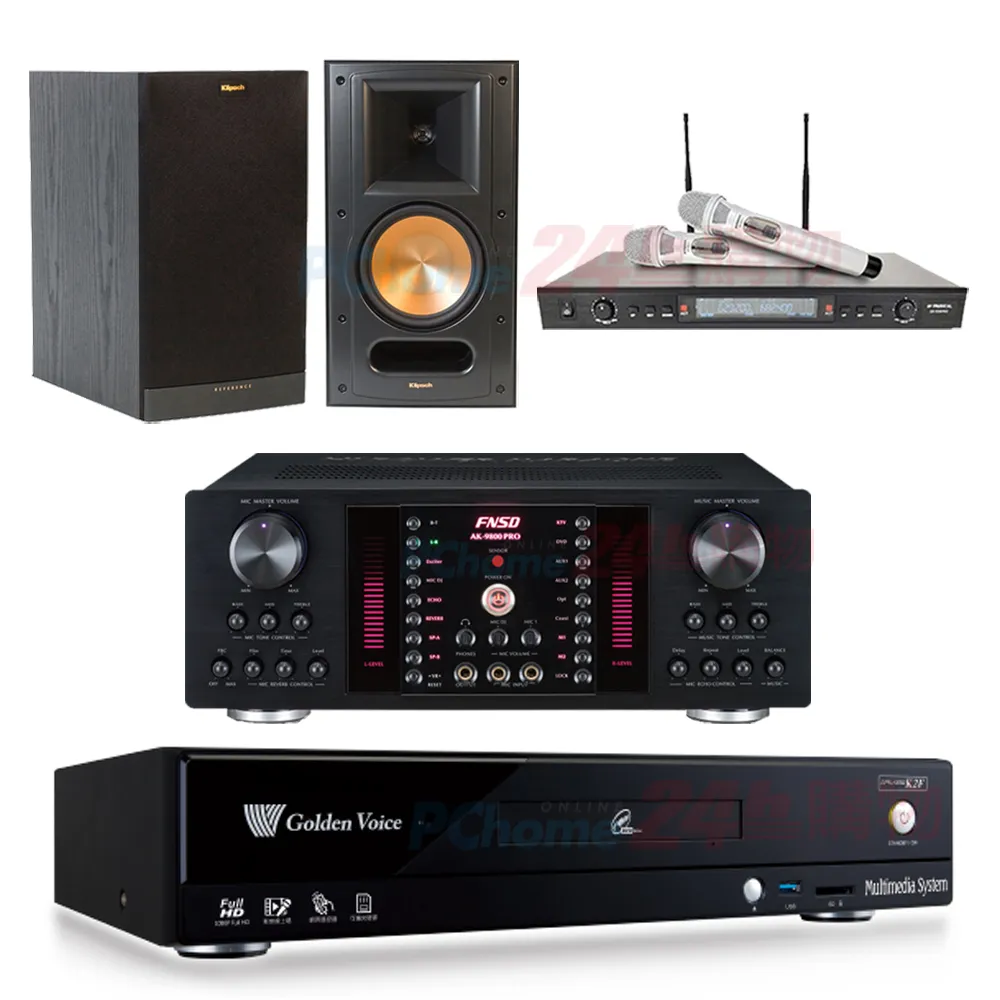 金嗓 CPX-900 K2F伴唱機 4TB+AK-9800PRO擴大機+SR-928PRO無線麥克風+Elac Debut 2.0 DF62喇叭 歷史價格詳細信息