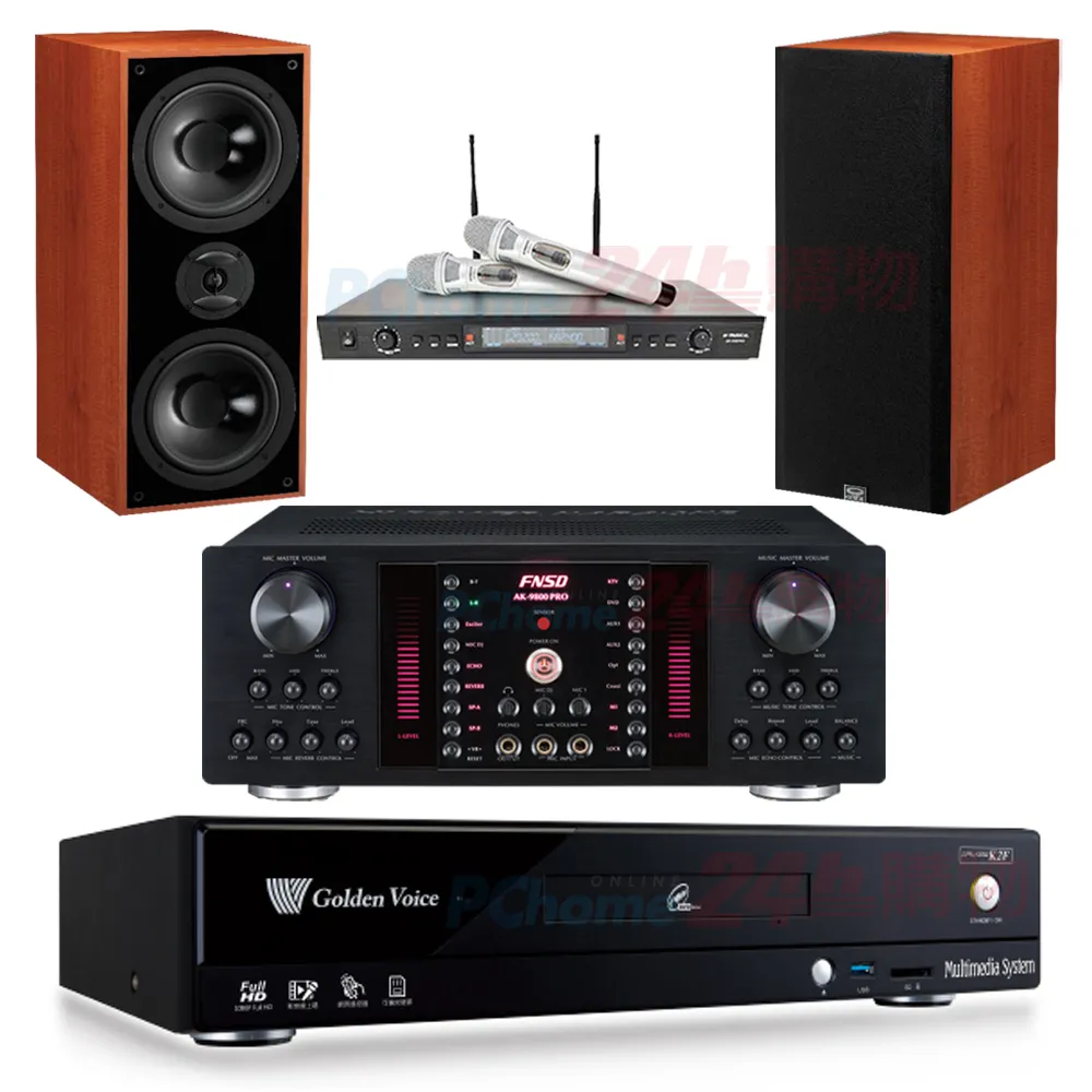 金嗓 CPX-900 K2F伴唱機 4TB+AK-9800PRO擴大機+SR-928PRO無線麥克風+Elac Debut 2.0 DF62喇叭 歷史價格詳細信息