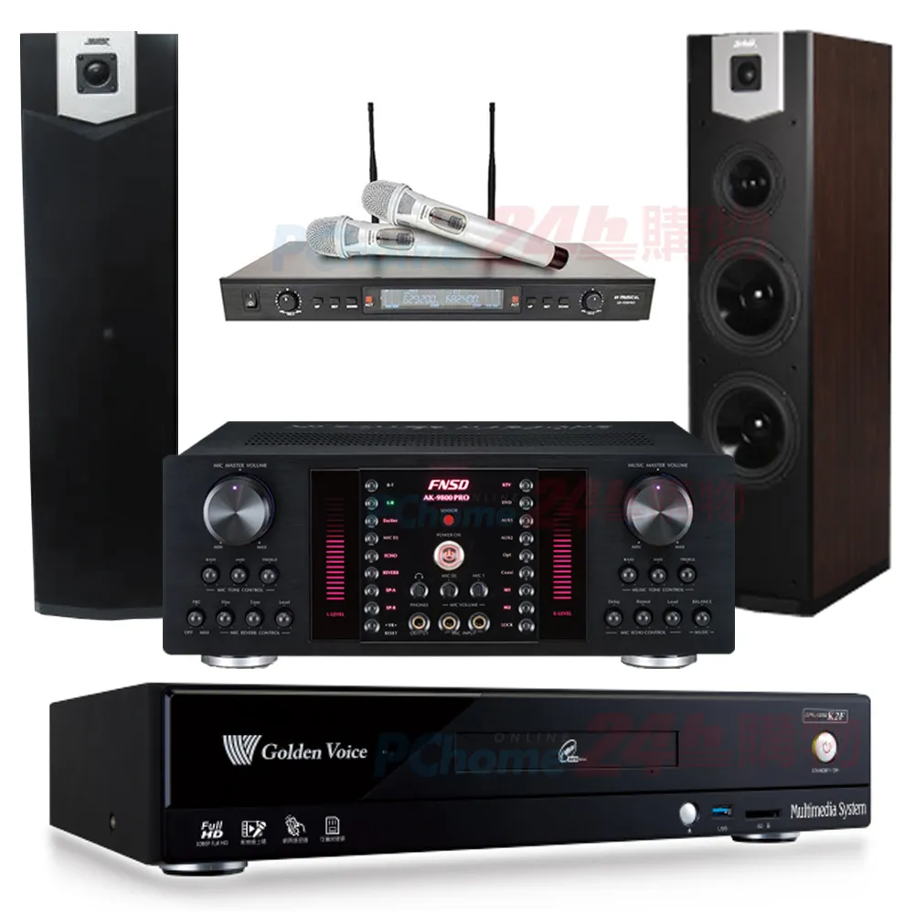 金嗓 CPX-900 K2F伴唱機 4TB+AK-9800PRO擴大機+SR-928PRO無線麥克風+Elac Debut 2.0 DF62喇叭 歷史價格詳細信息