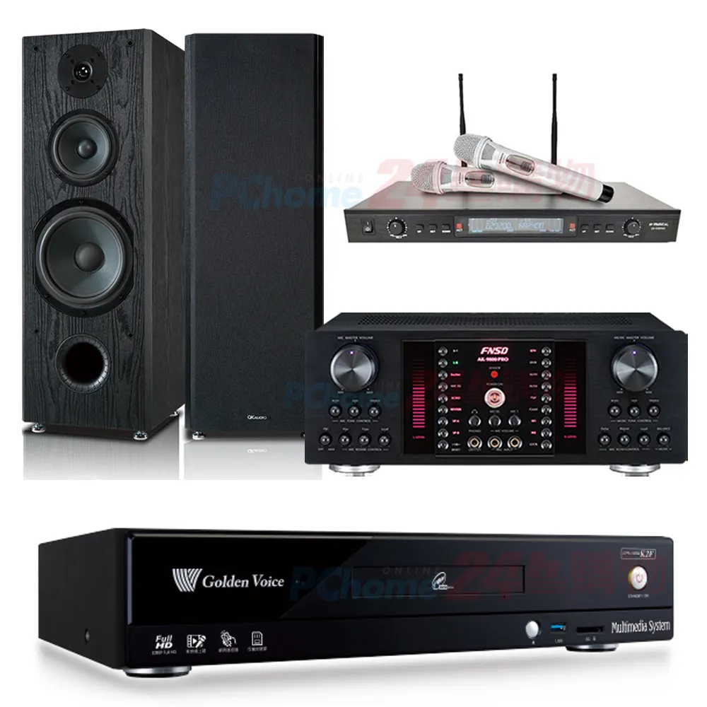 金嗓 CPX-900 K2F伴唱機 4TB+AK-9800PRO擴大機+SR-928PRO無線麥克風+Elac Debut 2.0 DF62喇叭 歷史價格詳細信息