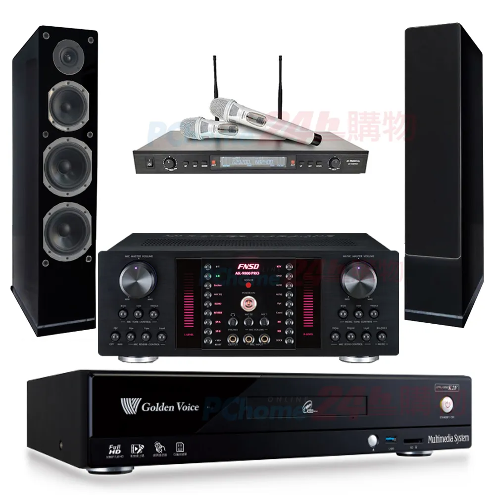 金嗓 CPX-900 K2F伴唱機 4TB+AK-9800PRO擴大機+SR-928PRO無線麥克風+Elac Debut 2.0 DF62喇叭 歷史價格詳細信息