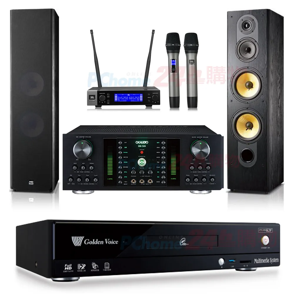 金嗓 CPX-900 K2F伴唱機 4TB+DB-7AN擴大機+JBL VM200無線麥克風+KARABAR KB-4310M喇叭 歷史價格詳細信息