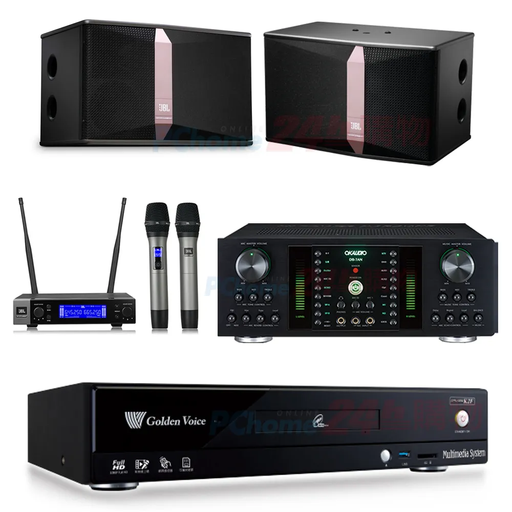 金嗓 CPX-900 K2F伴唱機 4TB+DB-7AN擴大機+JBL VM200無線麥克風+KARABAR KB-4310M喇叭 歷史價格詳細信息