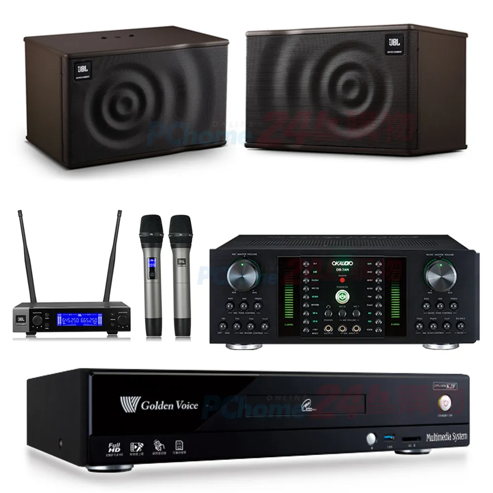 金嗓 CPX-900 K2F伴唱機 4TB+DB-7AN擴大機+JBL VM200無線麥克風+KARABAR KB-4310M喇叭 歷史價格詳細信息