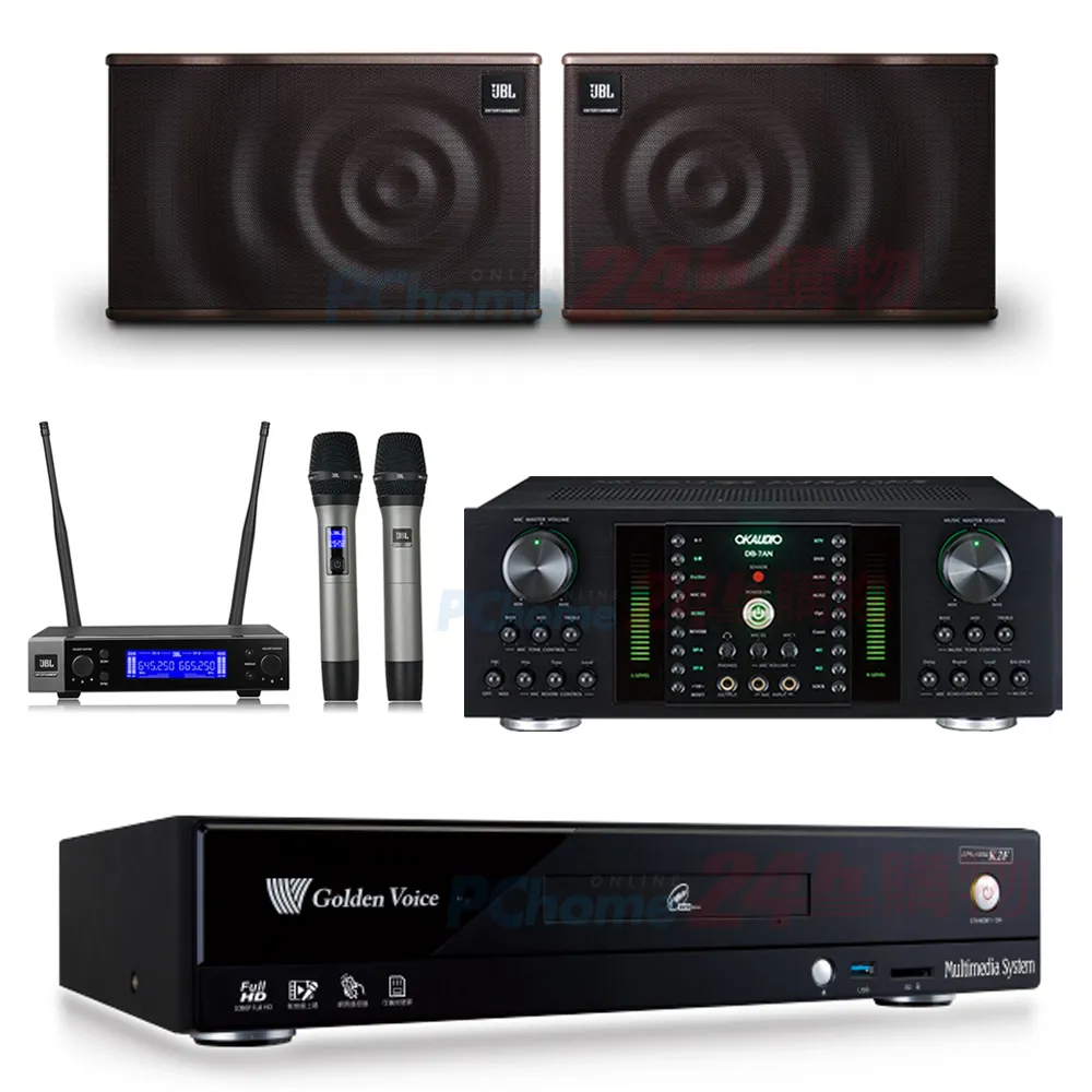 金嗓 CPX-900 K2F伴唱機 4TB+DB-7AN擴大機+JBL VM200無線麥克風+KARABAR KB-4310M喇叭 歷史價格詳細信息