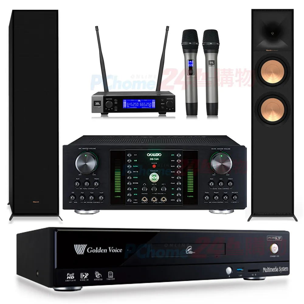 金嗓 CPX-900 K2F伴唱機 4TB+DB-7AN擴大機+JBL VM200無線麥克風+KARABAR KB-4310M喇叭 歷史價格詳細信息
