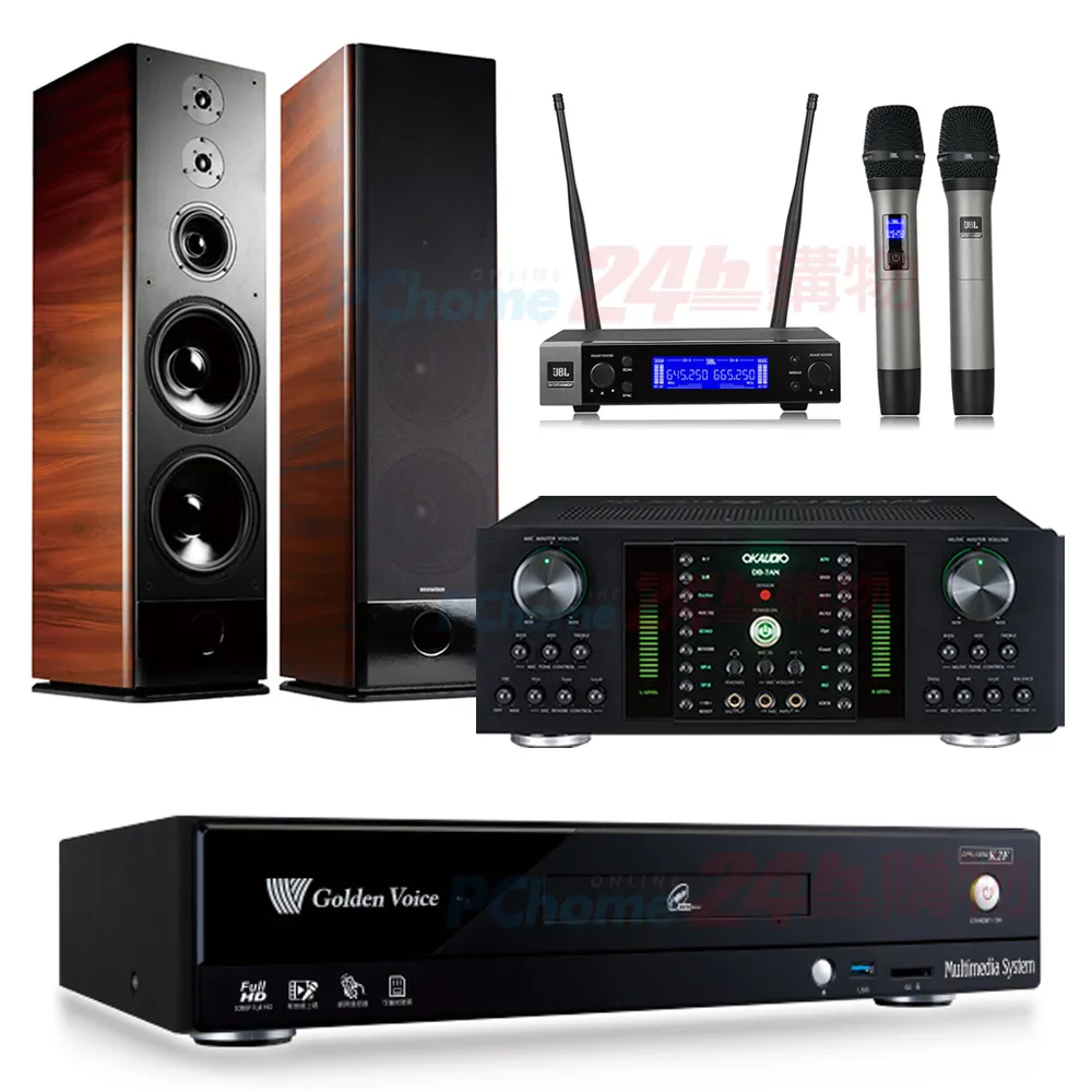 金嗓 CPX-900 K2F伴唱機 4TB+DB-7AN擴大機+JBL VM200無線麥克風+KARABAR KB-4310M喇叭 歷史價格詳細信息