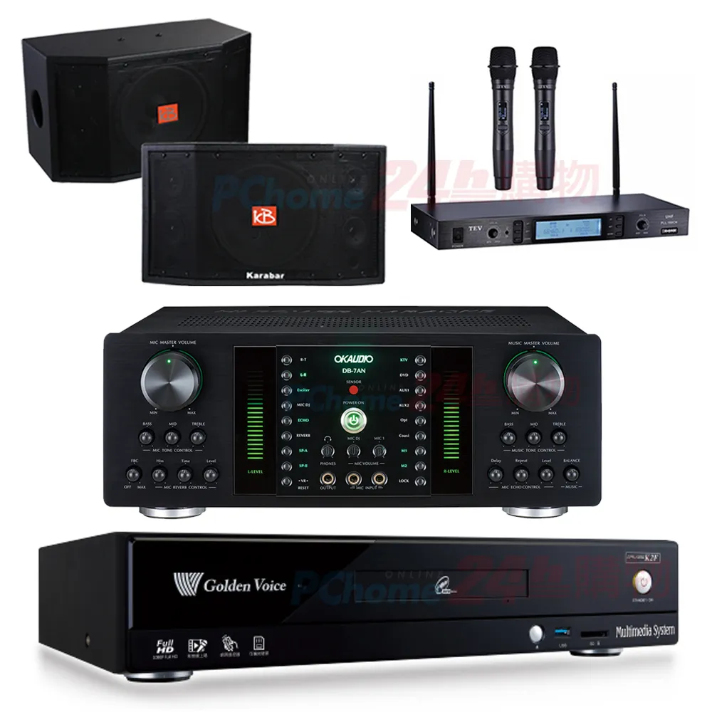 【金嗓】CPX-900 K2F+DB-7AN+TR-5600+KB-2346DP/PRO(4TB點歌機+擴大機+無線麥克風+喇叭) 歷史價格詳細信息