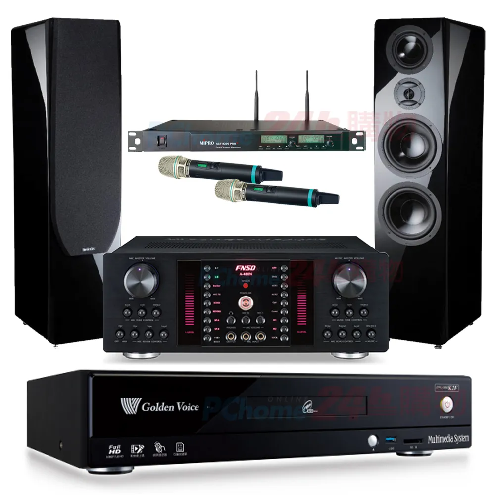金嗓 CPX-900 K2F伴唱機4TB+FNSD A-480N擴大機+ACT-8299PRO+無線麥克風+Polestar W-260喇叭 歷史價格詳細信息