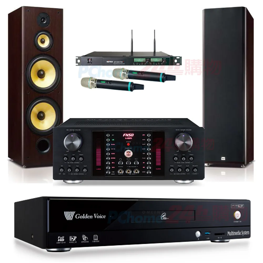 金嗓 CPX-900 K2F伴唱機4TB+FNSD A-480N擴大機+ACT-8299PRO+無線麥克風+Polestar W-260喇叭 歷史價格詳細信息