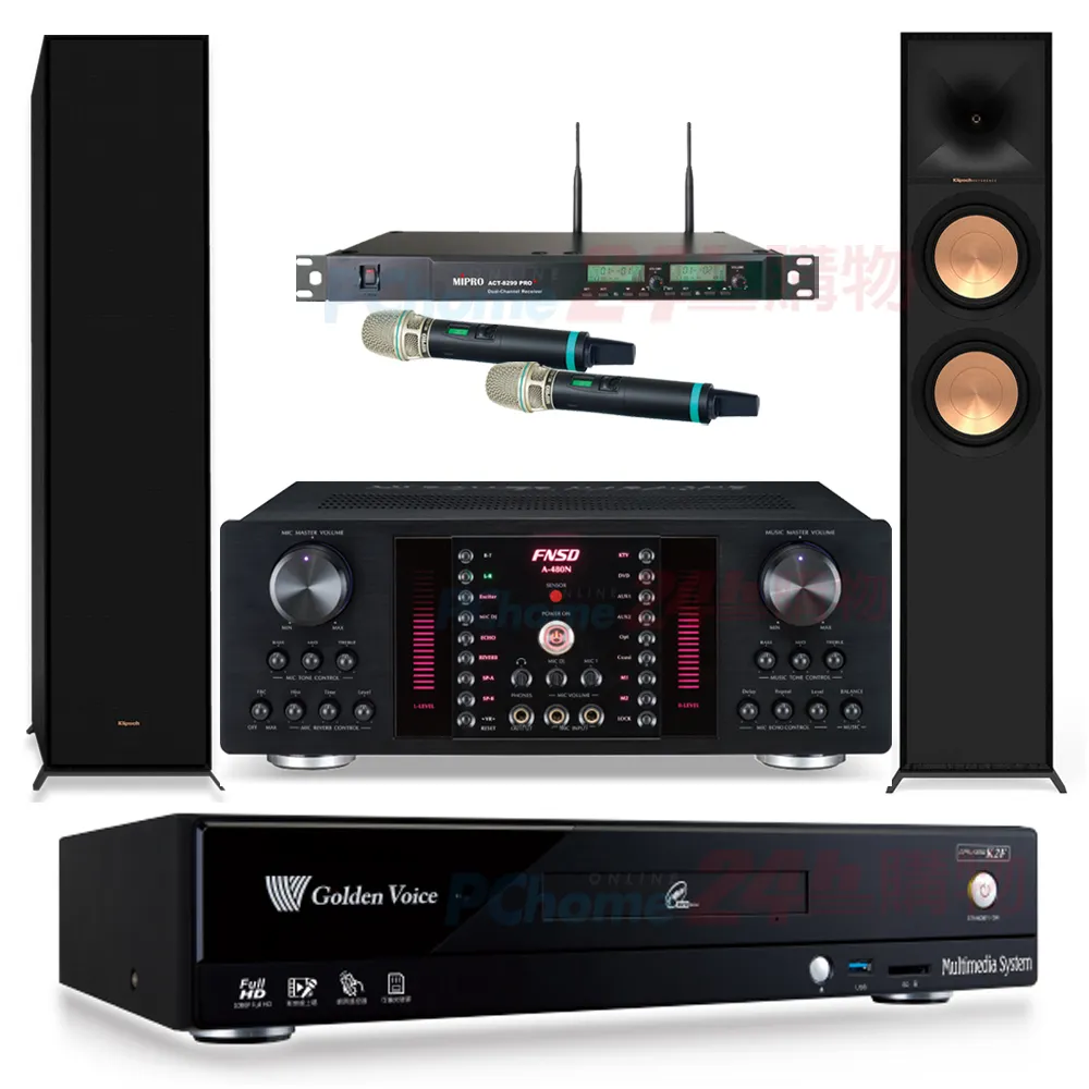 金嗓 CPX-900 K2F伴唱機4TB+FNSD A-480N擴大機+ACT-8299PRO+無線麥克風+Polestar W-260喇叭 歷史價格詳細信息