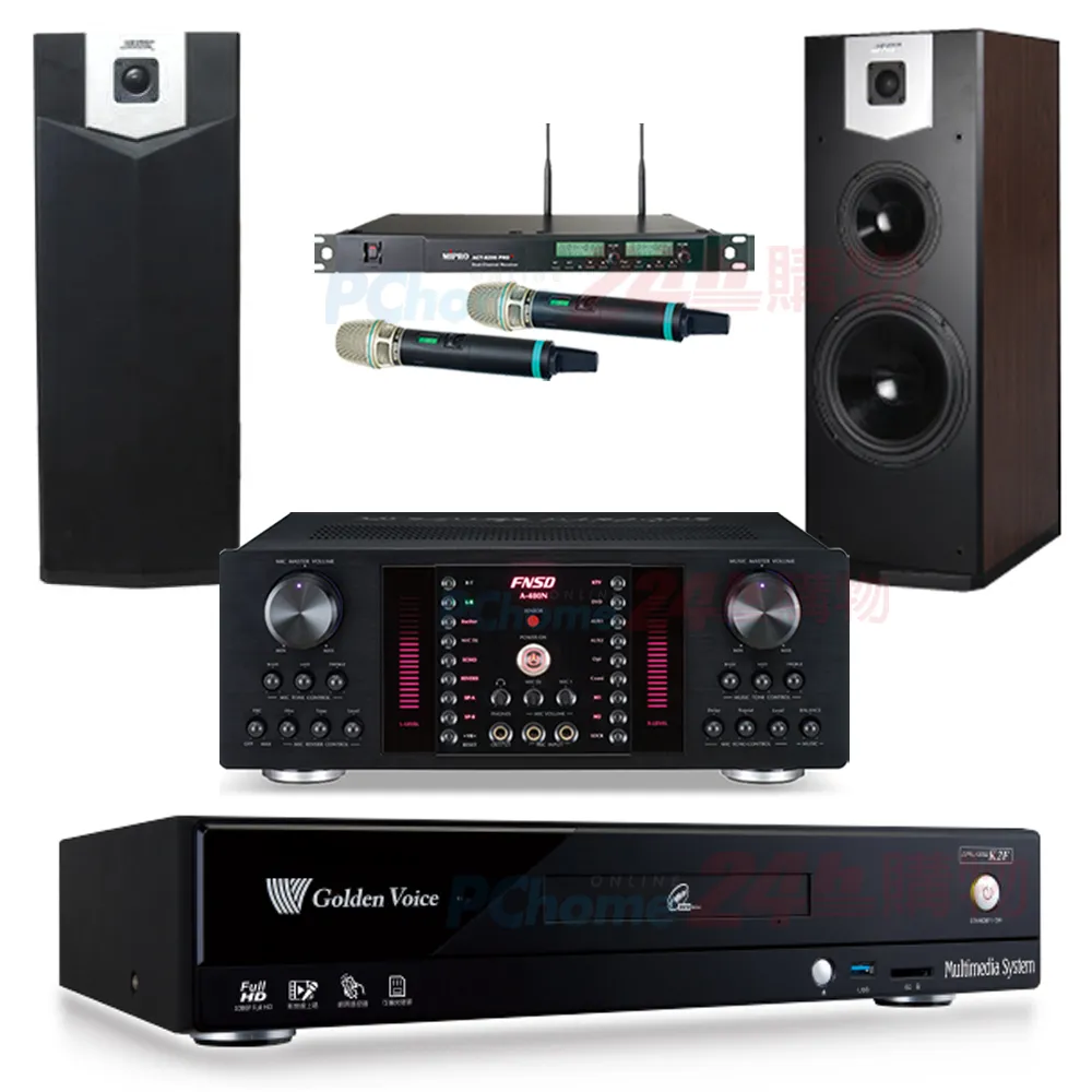 金嗓 CPX-900 K2F伴唱機4TB+FNSD A-480N擴大機+ACT-8299PRO+無線麥克風+Polestar W-260喇叭 歷史價格詳細信息