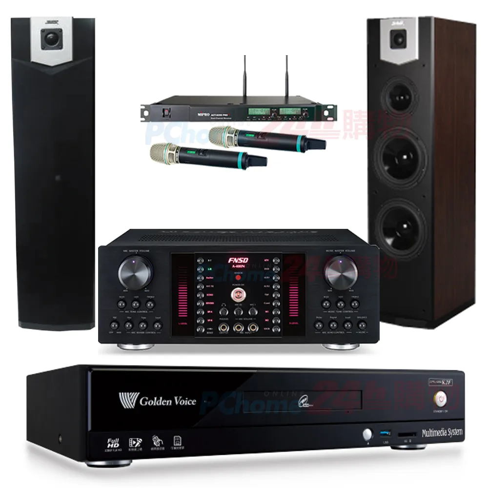 金嗓 CPX-900 K2F伴唱機4TB+FNSD A-480N擴大機+ACT-8299PRO+無線麥克風+Polestar W-260喇叭 歷史價格詳細信息