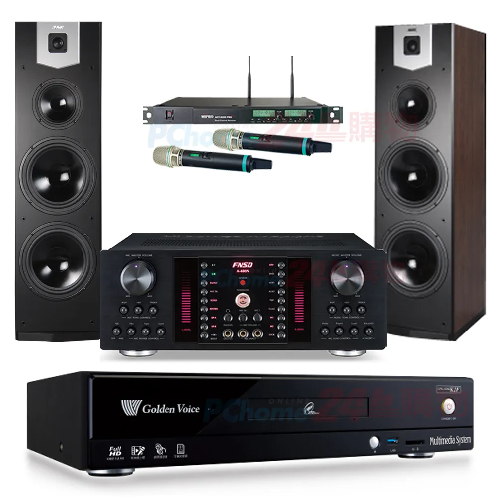 金嗓 CPX-900 K2F伴唱機4TB+FNSD A-480N擴大機+ACT-8299PRO+無線麥克風+Polestar W-260喇叭 歷史價格詳細信息